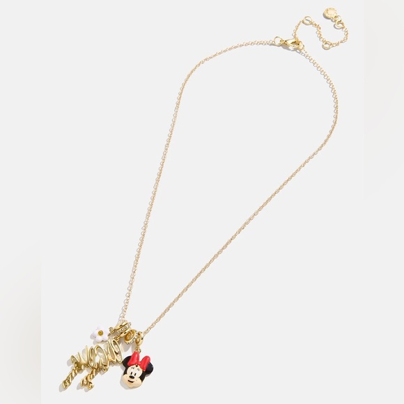 BaubleBar Disney Minnie Mouse Cluster Charm Necklace NWT - Picture 3 of 5